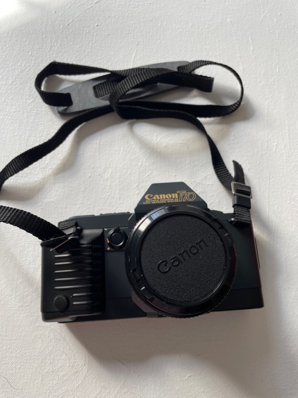 Canon T70 35mm Film Camera - Black